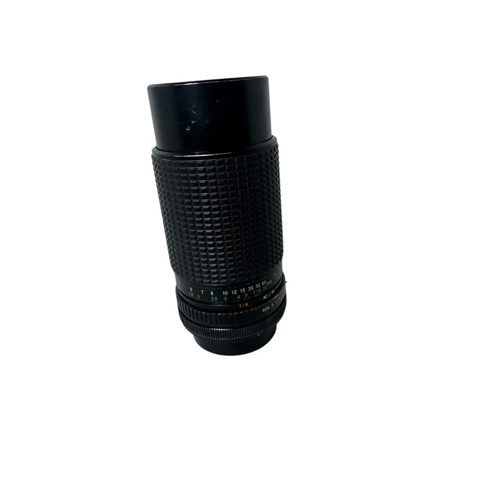 TOU/FIVE STAR MC AUTO MACRO ZOOM 1:45 75-200MM FOR CANON FILM CAMERA FD MOUNT